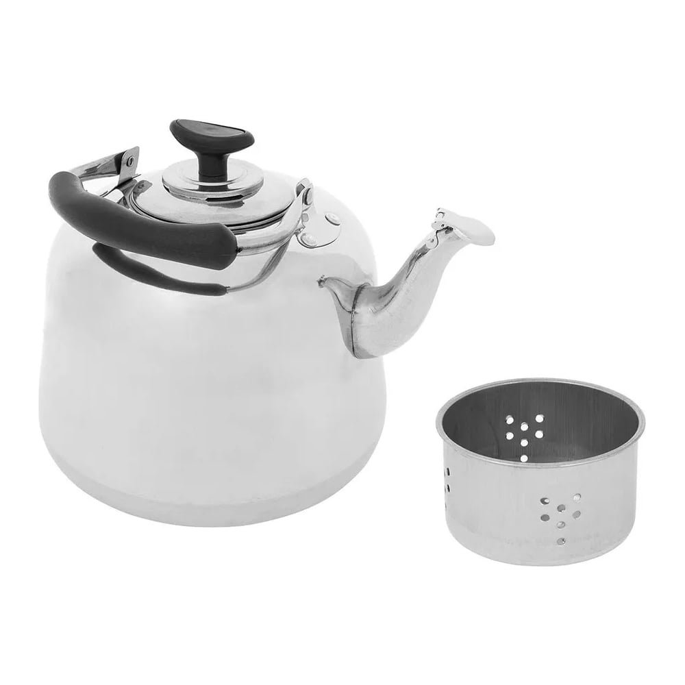 Изображение товара Чайник Premier fishing 3 л из нержавеющей стали с пластиковой рукоятью