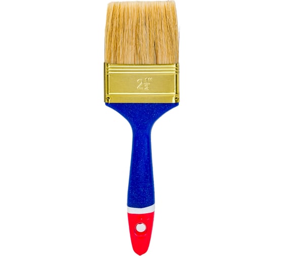 Изображение товара Плоская кисть HARDY серия 31, натуральная светлая щетина, 2,5” 0200-315125