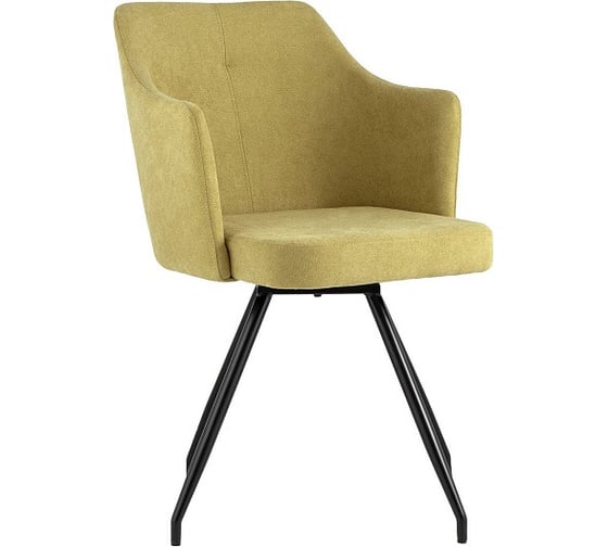 Изображение товара Обеденный вращающийся стул для кухни Стул Груп Слинг желтый, шенилл DC-99005 RH309-11