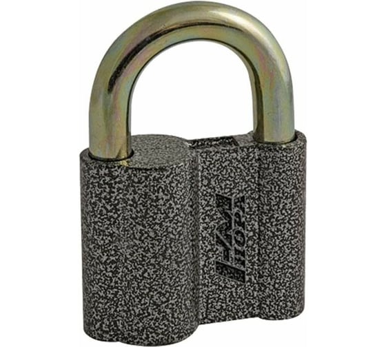 Изображение товара Навесной замок НОРА-М ЗН-409-80 мм, 3 ключа 13807