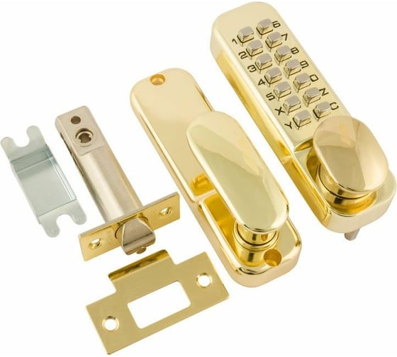 Изображение товара Кодовый замок НОРА-М 200 золото 7288