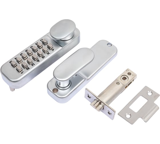 Изображение товара Кодовый замок НОРА-М 201 с фикс. мат.хром 7319