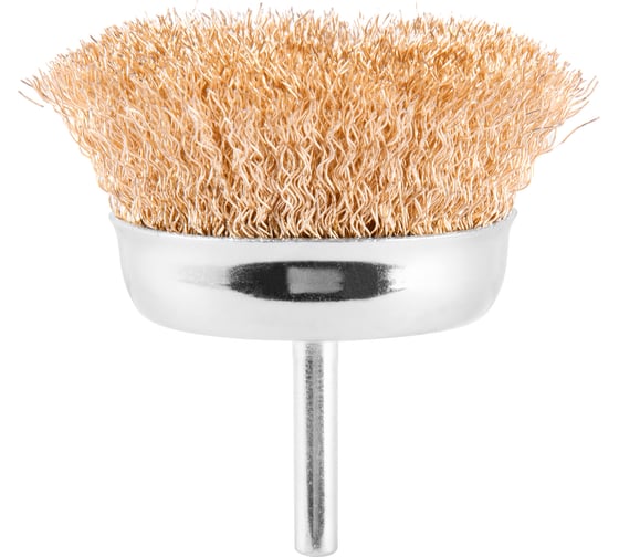 Изображение товара Кордщетка латунная для дрели 75 мм MONOGRAM 106-953