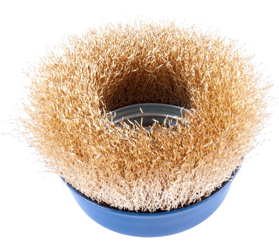 Изображение товара Кордщетка латунная для УШМ 100 мм MONOGRAM 107-097