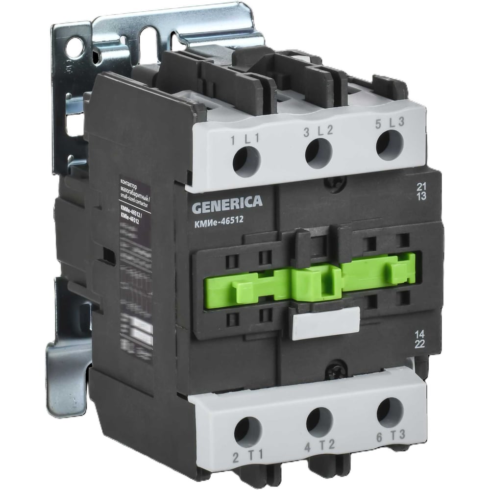 Изображение товара Контактор IEK КМИе-46512 65А 400В/АС3 1НО,1НЗ