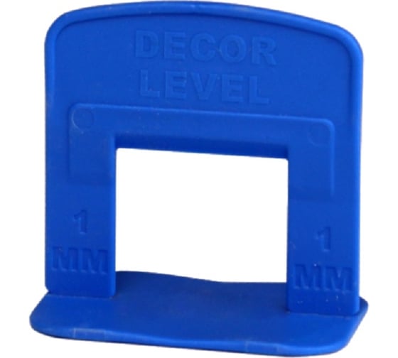 Изображение товара Зажим Ворота 1.0 мм, 100 шт пакет LEVEL (для крупноформатной плитки) 779-1010 DECOR 11613414