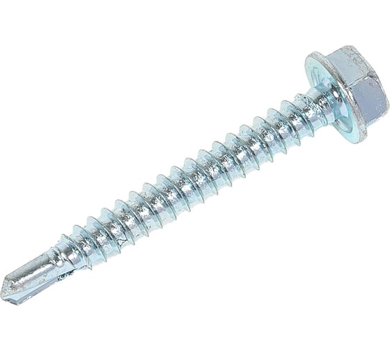 Изображение товара Шуруп самонарез. с ШГ с буром ЕВРОПАРТНЕР DIN 7504K Zn 4,8 х 38 10 шт. 15 0427 1