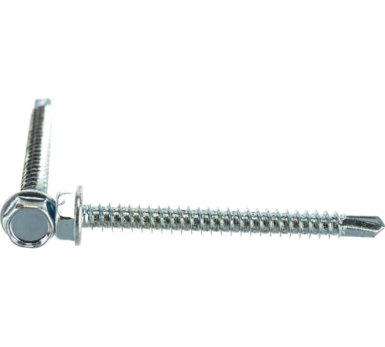 Изображение товара Шуруп самонарез. с ШГ с буром Zn ЕВРОПАРТНЕР DIN 7504K 4,8 х 50 10 шт. 15 0428 1