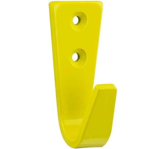 Изображение товара Крючок одинарный Larvij "Трапеция" желтый LHK186YE