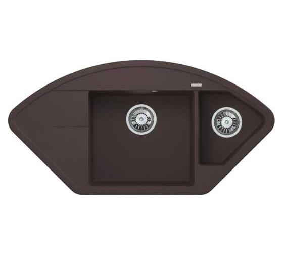 Изображение товара Мойка Pyramis ALINIA CORNER шоколад 70029801