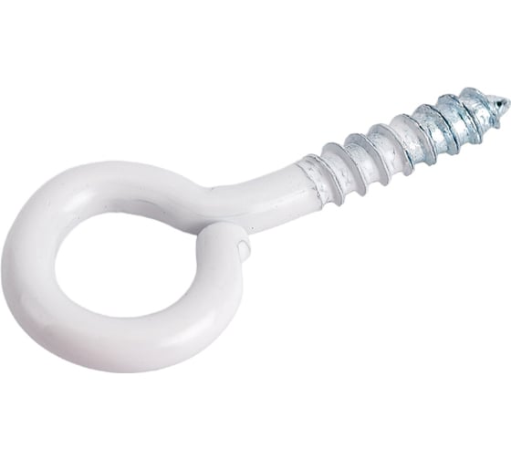 Изображение товара Петля-шуруп ЕВРОПАРТНЕР бел. L20 х d3,8 x O8 мм 3 шт. 13 6299 1