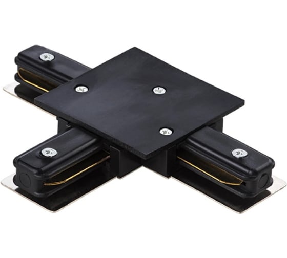 Изображение товара Соединитель T-образный однофазный для встраиваемых треков Lightstar BARRA  черный 501137