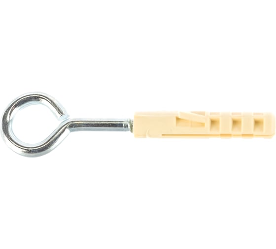 Изображение товара Петля-шуруп ЕВРОПАРТНЕР Zn L32 х d5,8 x O12 мм 6шт. 13 7549 1