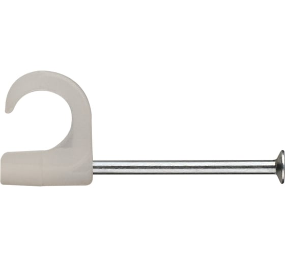 Изображение товара Скоба крепежная ЕВРОПАРТНЕР PSC 7-10 100 шт., белая 76082105