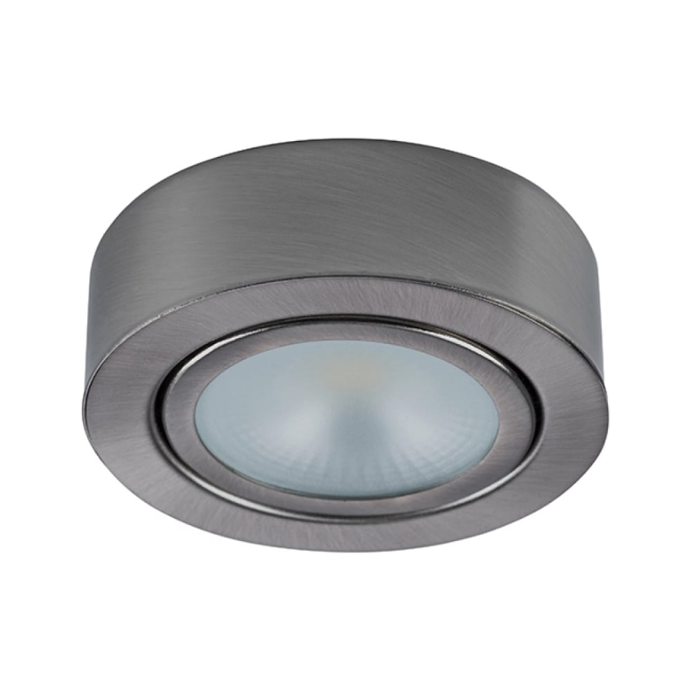 Изображение товара Светильник Lightstar MOBILED LED COB 3.5W 270LM никель 3000K встраиваемый
