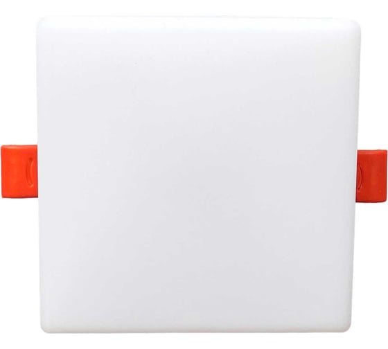 Изображение товара Светильник светодиодный truEnergy с регулируемым креплением квадрат 10W 4000K 1000Lm D100мм белый алюминий 10943