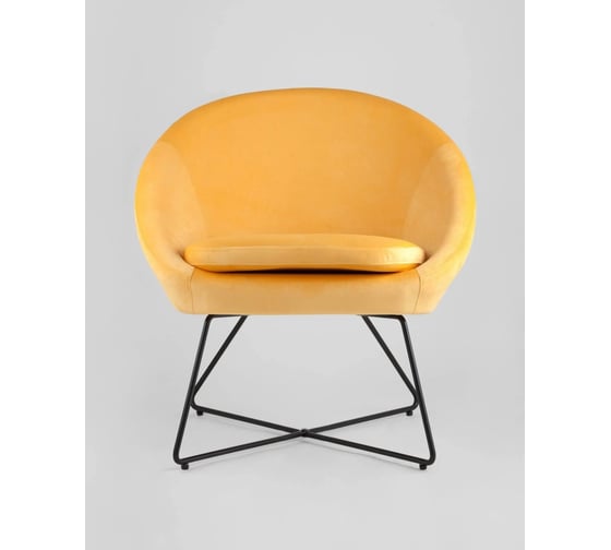 Изображение товара Кресло Стул Груп Колумбия, велюр, оранжевый DOUMBIA HLR-22