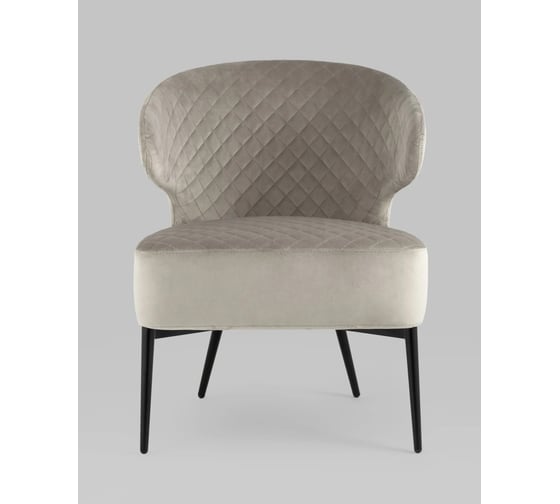 Изображение товара Кресло Стул Груп лаунж Royal велюр светло-серый vd-royal-b25