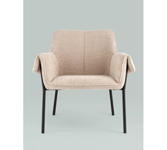Изображение товара Кресло Стул Груп лаунж Бесс, альпака, бежевый FDC9471 ALP2