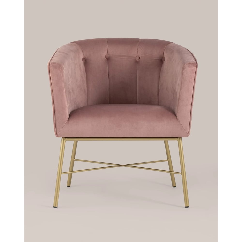 Изображение товара Кресло Стул Груп Шале, велюр розовый FALETTE PINK