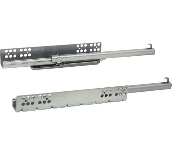 Изображение товара Направляющие шариковые MF 400 мм, скрытого типа неполного выдвижения открывание нажатием 15491v