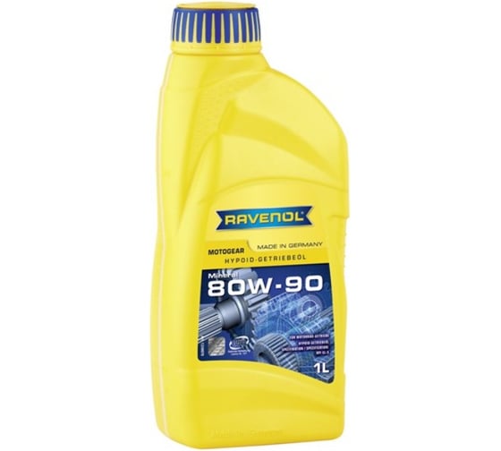 Изображение товара Масло трансмиссионное Motogear new (1 л; 80W-90; GL-5) RAVENOL 1250070-001-01-999