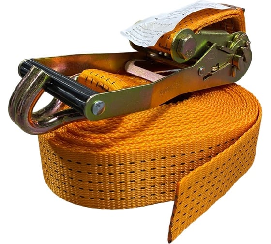 Изображение товара Ремень стяжной с крюками ООО ПКФ Сварком 5,0/10 т 7 м super cр00366