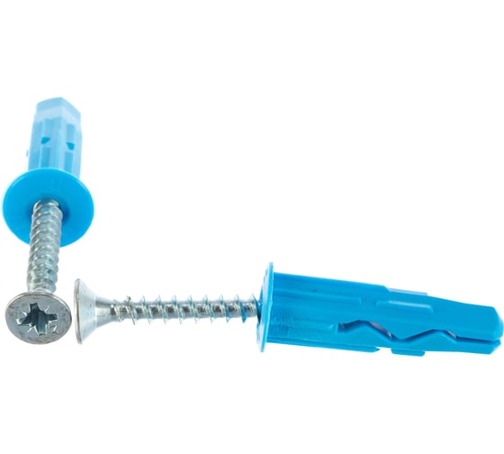 Изображение товара Шуруп ЕВРОПАРТНЕРZn 4,5х30 в компл. с дюбелем MULTI 8x32 12 шт. MP 404 17