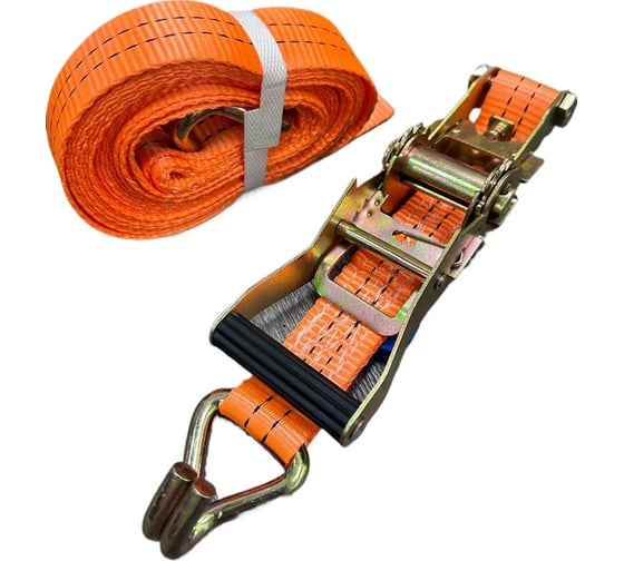 Изображение товара Ремень стяжной с крюками ООО ПКФ Сварком 2,5/5 т 6 м c000585832