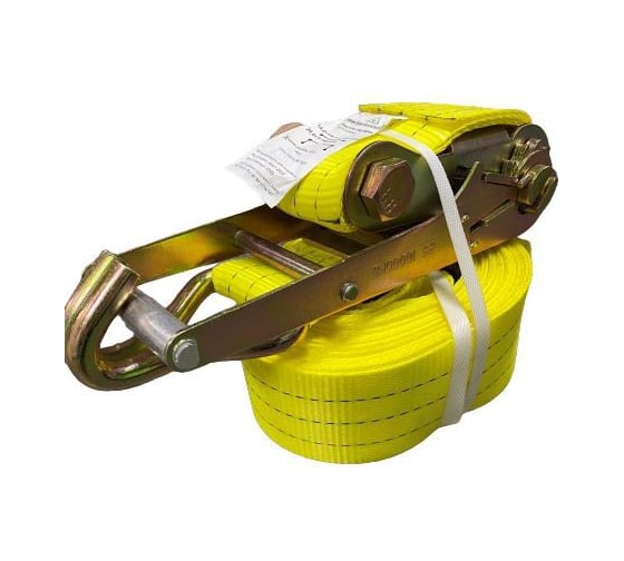 Изображение товара Ремень стяжной с крюками ООО ПКФ Сварком 10,0/20 т 10 м 75 мм cп000101468