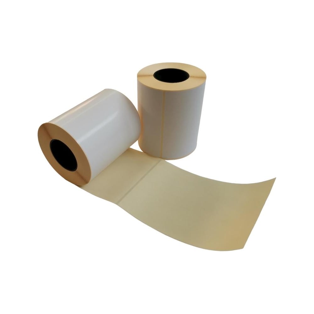 Изображение товара Термотрансферные этикетки 100x150 мм, 250 шт/рулон, белые, ООО Комус ПГЛ