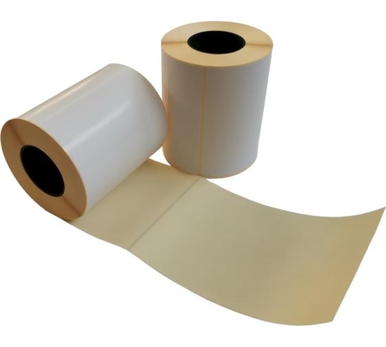 Изображение товара Термотрансферные этикетки ООО Комус ПГЛ 100x150, 250 шт/рул, вт.40, 6 шт. 1646536