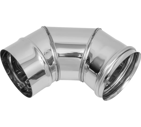 Изображение товара Колено Ferrum 0.8 мм, 90 гр, ф 130 мм f2420