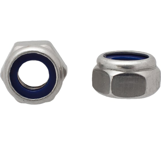 Изображение товара Самостопорящаяся гайка ЕВРОПАРТНЕР DIN 985 Zn М10 4шт 12 0591 1