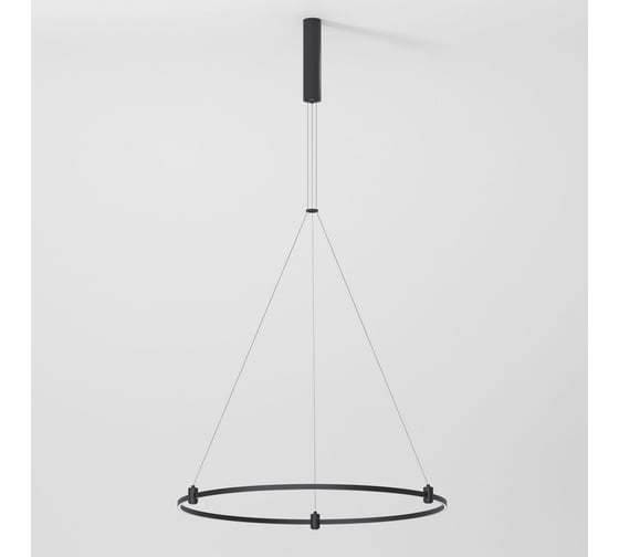 Изображение товара Шинопровод Elektrostandard Esthetic Magnetic с тросовыми креплениями Round черный 800 Ø a065428