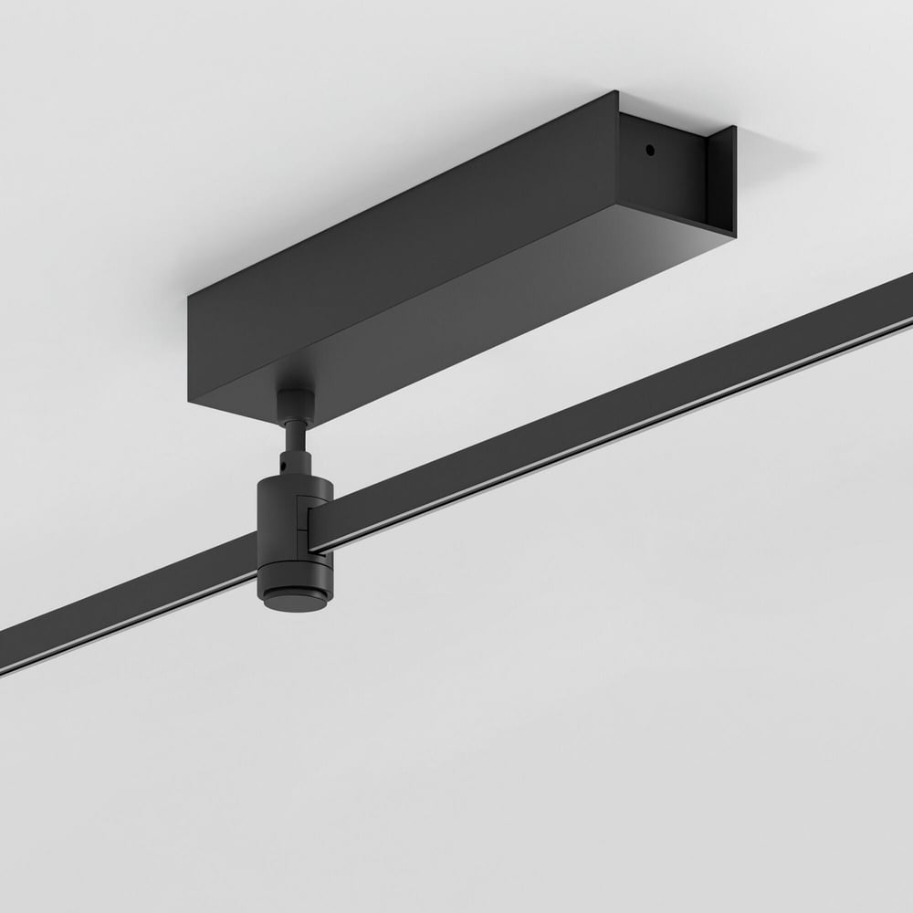 Изображение товара Декоративная стойка Elektrostandard Esthetic Magnetic с вводом питания с местом под трансформатор h124 mm SMALL a065432