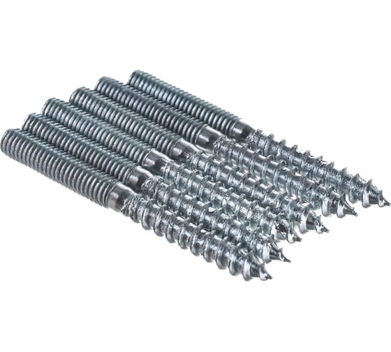 Изображение товара Сантехническая шпилька к хомуту ЕВРОПАРТНЕР Zn 6х60 6шт. 5 9501 1