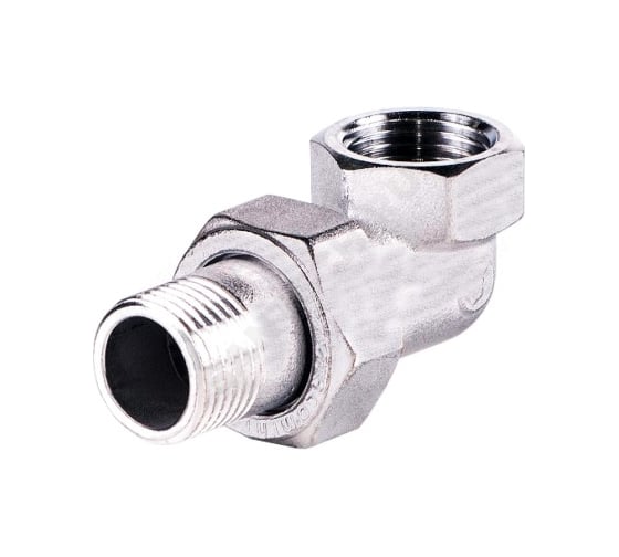 Изображение товара Соединитель Giacomini латунь хром американка Ду 20 3/4 угловой ВР/НР R19 R19X004 127-5175