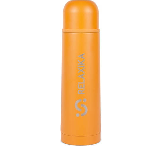Изображение товара Термос Relaxika 101 0.5 л, желтый (стикерпак "Морской") R101.500.6