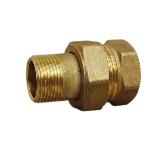 Изображение товара Соединитель Giacomini латунь американка Ду 32 1 1/4 прямой ВР/НР R18 R18Y006 127-2030