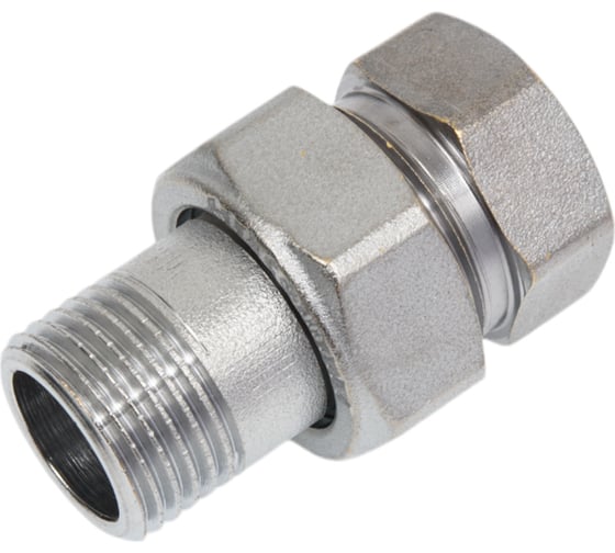 Изображение товара Соединитель Giacomini латунь хром американка Ду 15 1/2 прямой ВР/НР R18 R18X003 127-0770