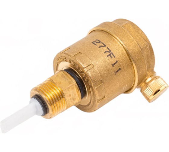 Изображение товара Автоматический воздухоотводчик Giacomini латунь R88I Ду 10 Ру14 G3/8 НР прямой с клапаном R88IY002 019-0262