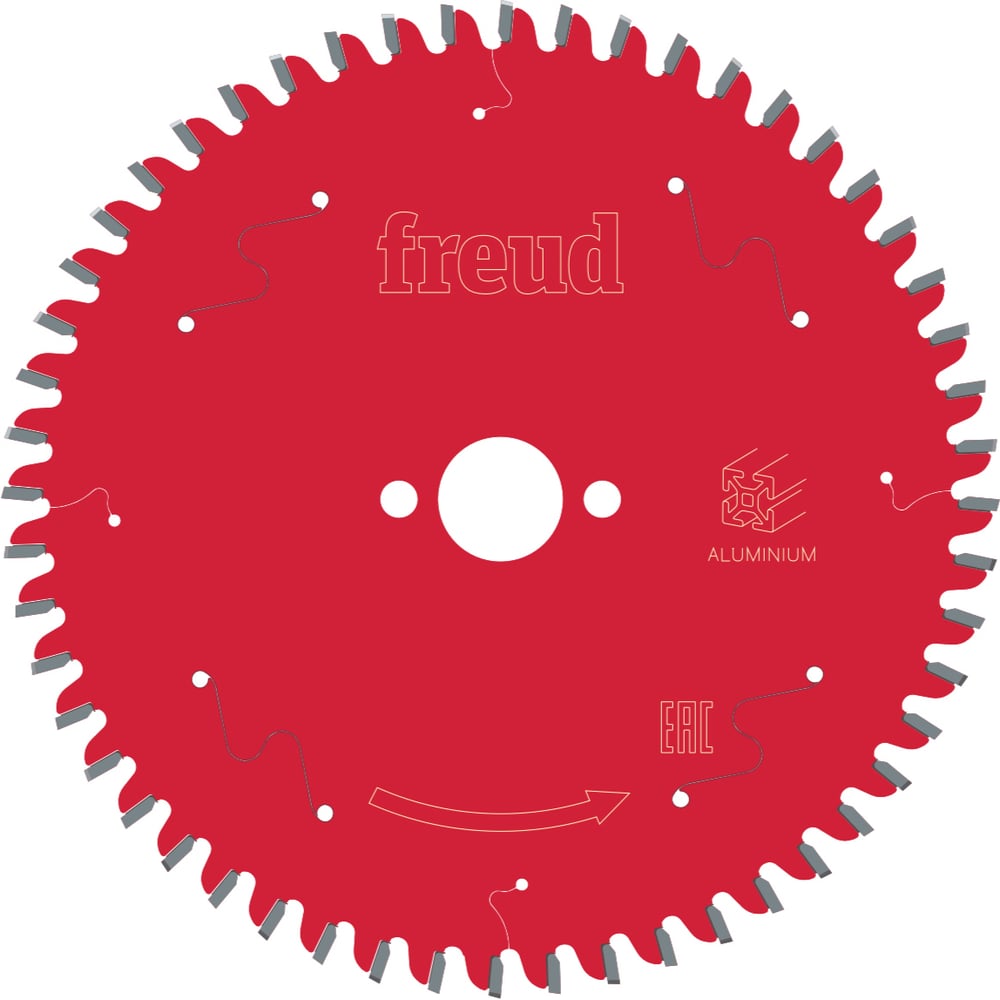 Изображение товара Пильный диск 254x2.8 мм для алюминия, 80 зубьев, Freud FR24A001M