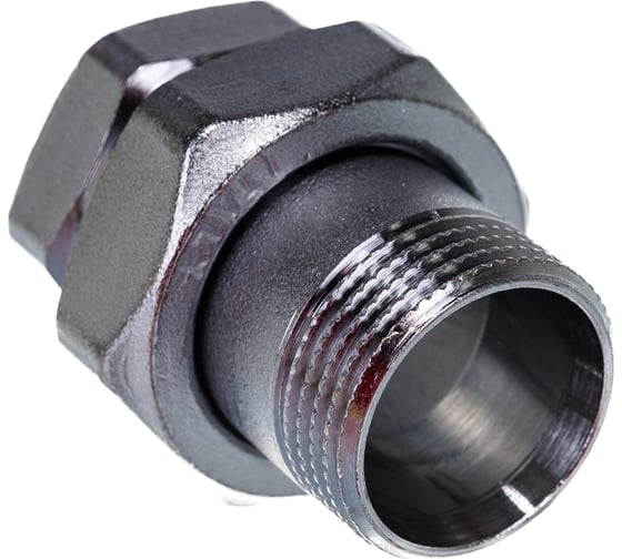 Изображение товара Соединитель Giacomini латунь хром американка Ду 25 1 прямой ВР/НР R18 R18X005 027-4134