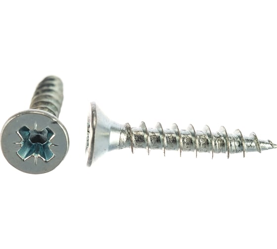 Изображение товара Универсальный шуруп с потайной головкой ЕВРОПАРТНЕР Zn 3,5х20 100шт. 14 1278 1