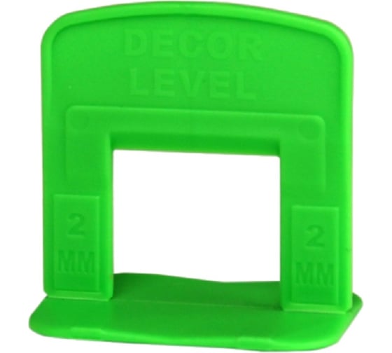 Изображение товара Зажим Ворота 2.0 мм, 100 шт пакет LEVEL (для крупноформатной плитки) 779-1020 DECOR 11613416