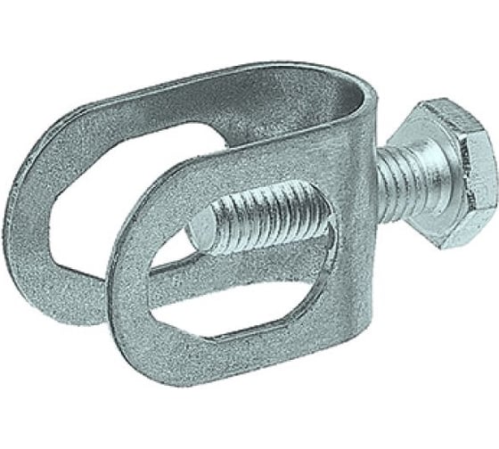 Изображение товара Зажим соединительный EZETEK пруток — стержень, оцинкованный, упаковка 5шт 90551/5