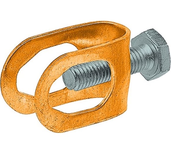 Изображение товара Зажим соединительный EZETEK пруток — стержень, латунь, упаковка 5шт 90555/5