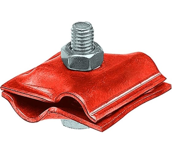 Изображение товара Зажим соединительный EZETEK круглого проводника 8-10 мм, медь, упаковка 5шт 91070/5