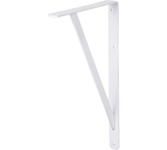 Изображение товара Кронштейн промышленный Larvij белый 25x40 см L7451WH